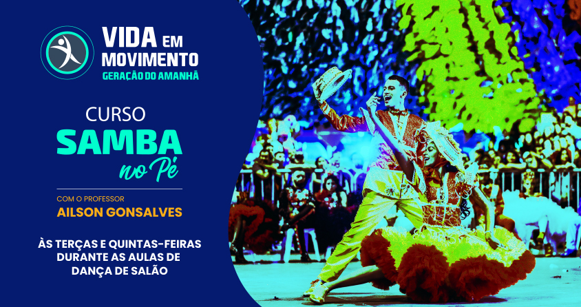 AEA/BA promove curso ‘Samba no Pé’, com o professor Ailson Gonsalves; saiba como participar