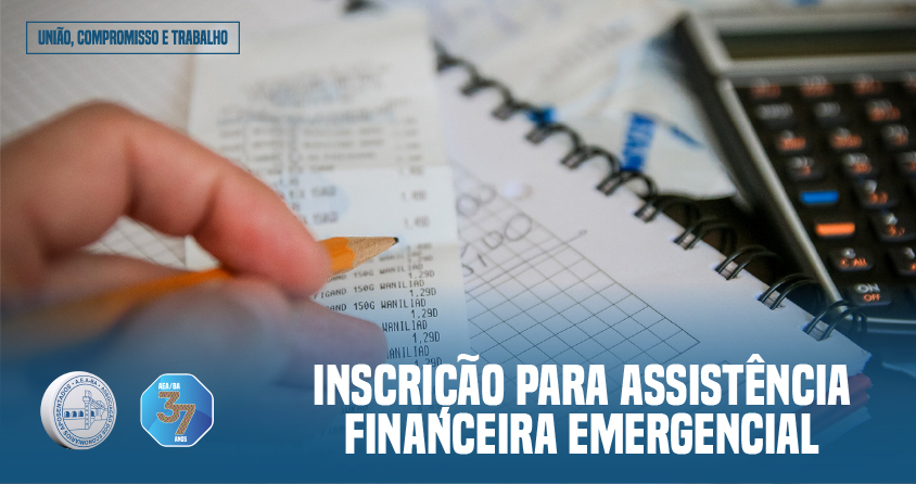 Inscrição para Assistência Financeira Emergencial