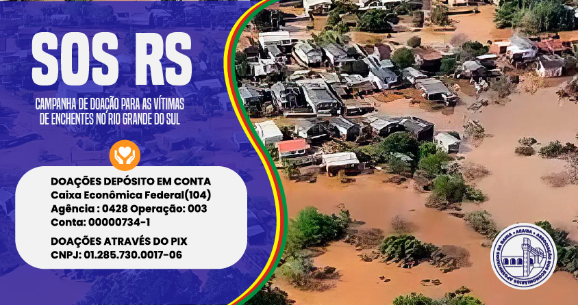 AEA/BA adere à Campanha SOS Enchente RS; ajude você também!