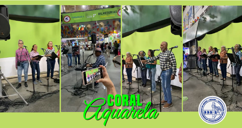 Coral Aquarela participa de apresentação na Estação Rodoviária de Salvador