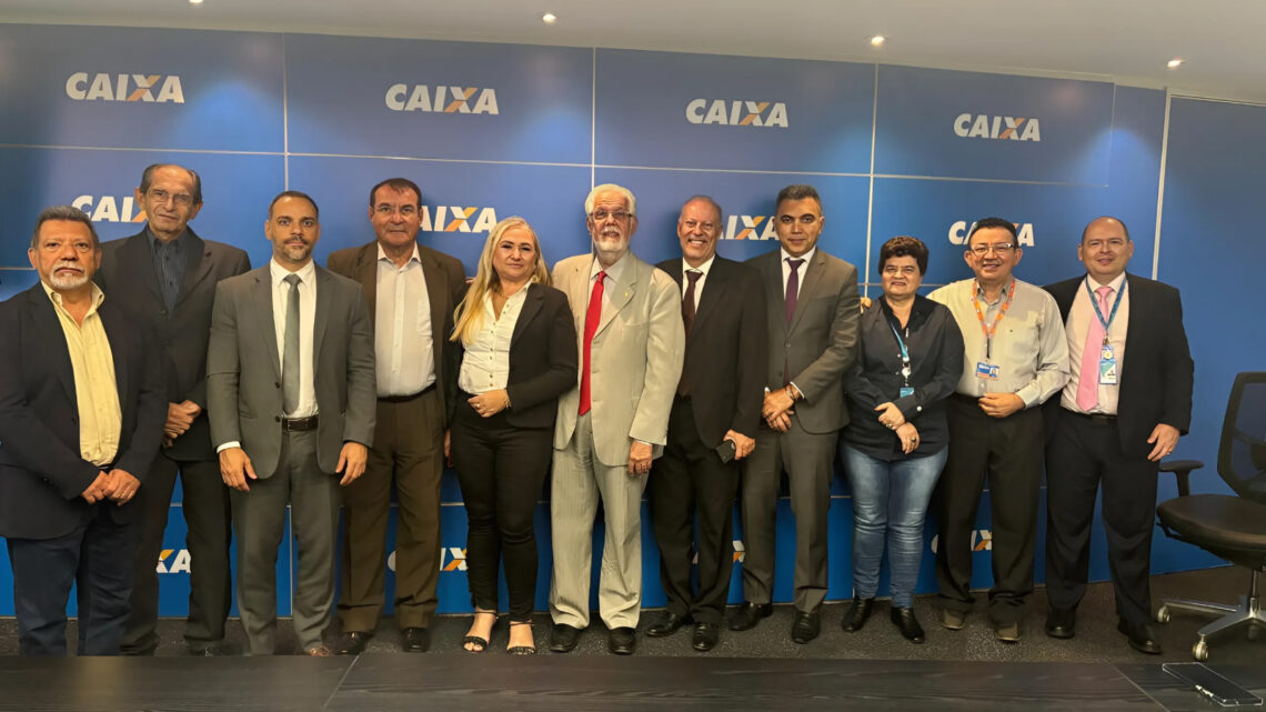 AEA/BA participa de reuniões com alta direção da CAIXA e representantes de entidades